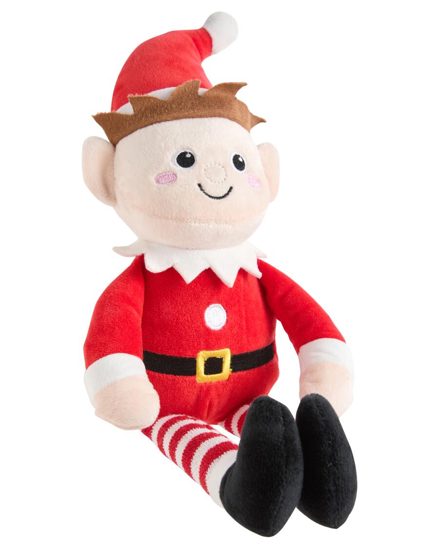 Plüschtier Weihnachten rot