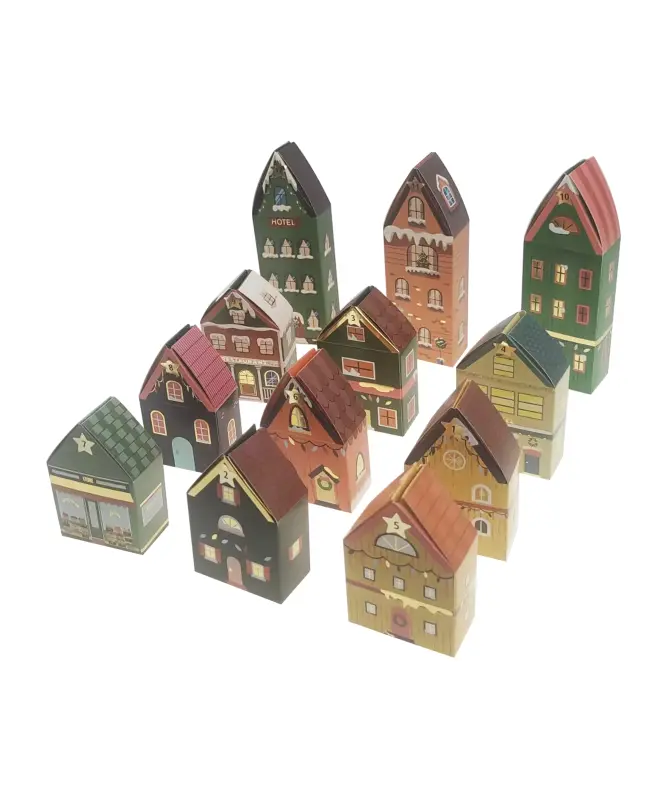 Adventskalender Häuser