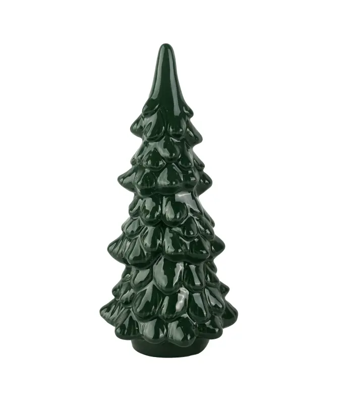 Weihnachtsbaum-Kuchendeko – Grün, Ca. 7 Cm Hoch, Aus Kunststoff