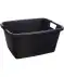 Kosz na pranie czarny