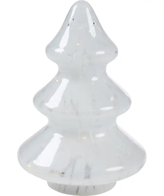 LED-Glastanne Weihnachten