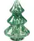 LED-Glastanne Weihnachten grün