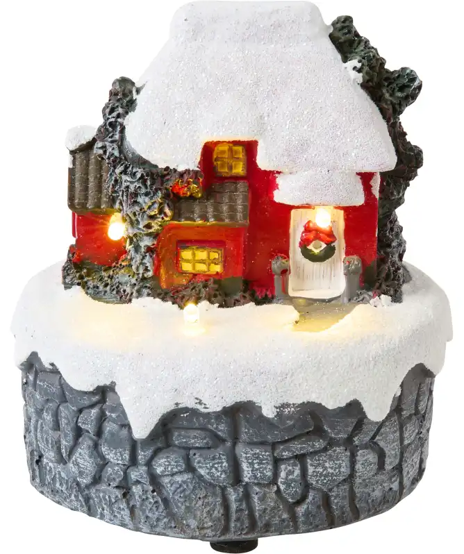 Świąteczna scena LED