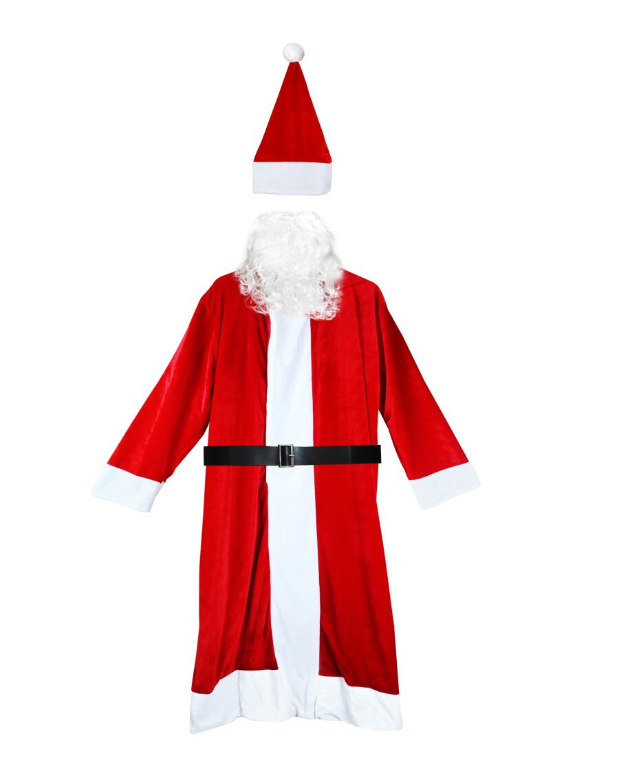 Erwachsenenkostüm Weihnachten rot