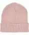 Strick-Beanie rosa