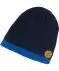 Muts met applicatie donkerblauw