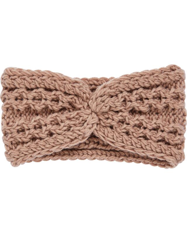Bandeau en maille femme, marron clair — KiK, produit allemand authentique au Maroc