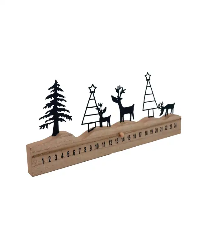 Adventskalender mit Figuren