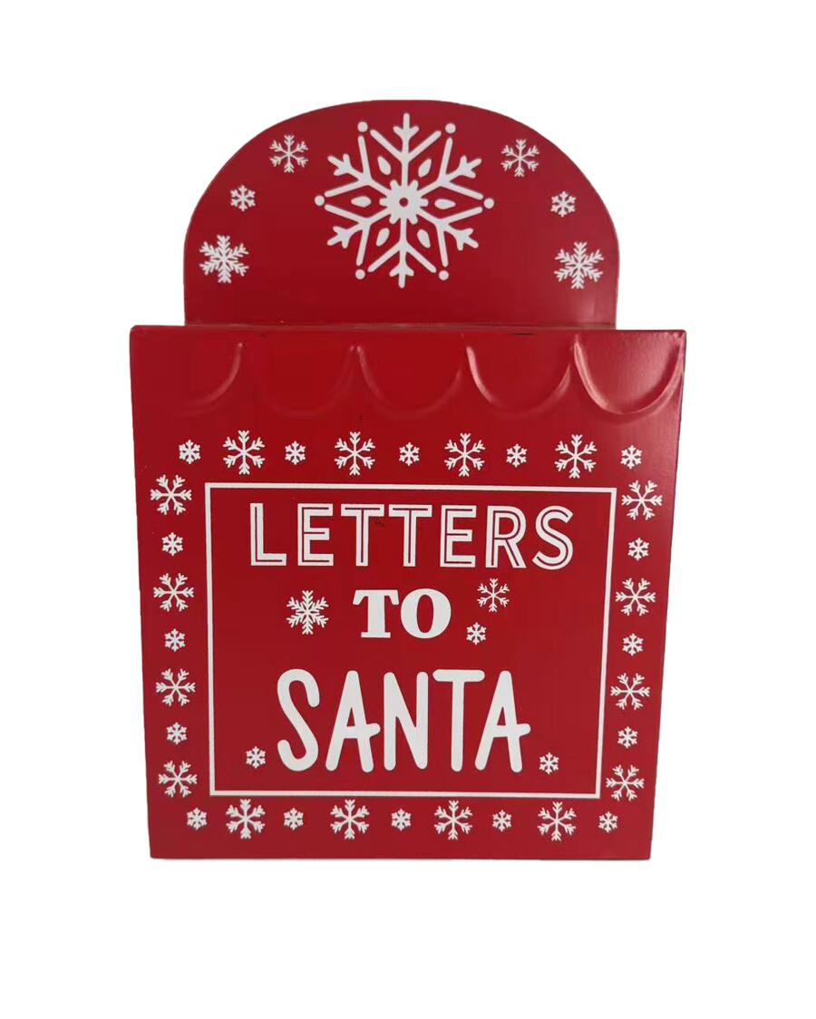 Briefkasten Weihnachten rot