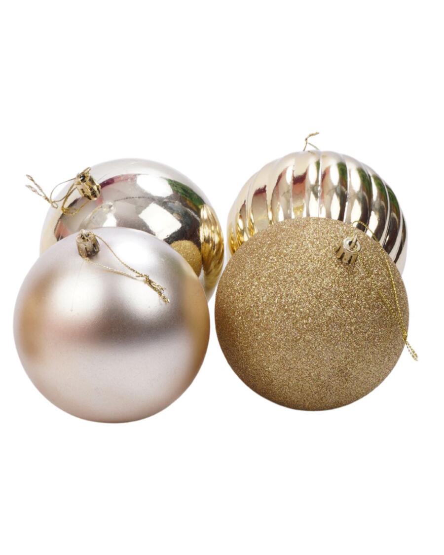 Christbaumkugeln gold