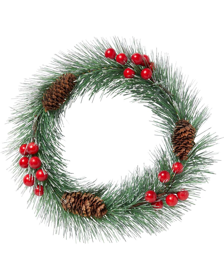 Deko-Kranz Weihnachten grün