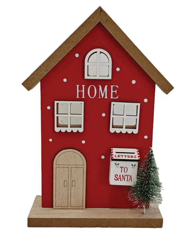 Deko-Haus Weihnachten