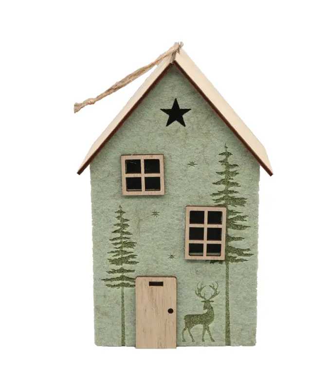 Deko-Haus Weihnachten