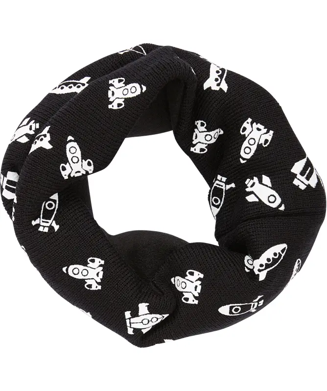 Loopschal mit Fleece