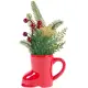 Blumentopf Weihnachten