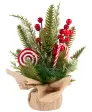 Kunstblumenstrauß Weihnachten