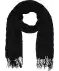 Sjaal Zigzag zwart