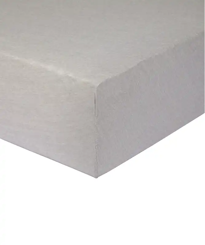 Polycotton-Spannbettlaken in Hellgrau