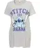 Lizenz Bigshirt hellgrau melange