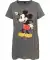 Lizenz Bigshirt anthrazit melange