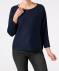 Feinstrickpullover dunkelblau