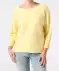 Feinstrickpullover hellgelb