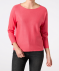 Feinstrickpullover Dunkelkoralle