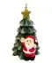 Figurenkerze Weihnachten rot