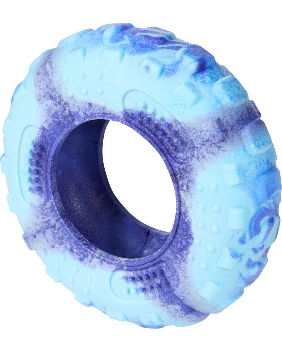 Hundespielzeug Reifen blau