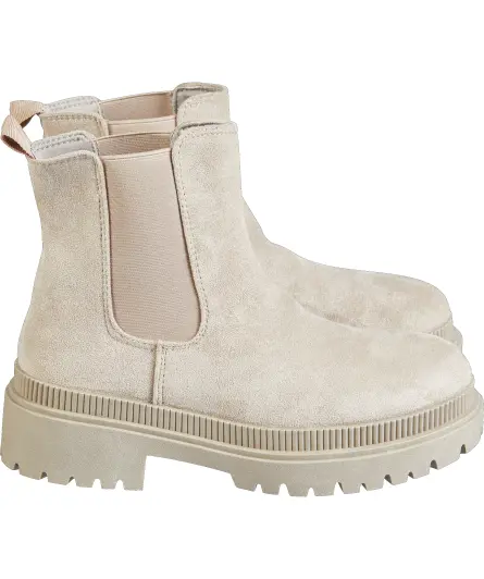 Naturfarbene Boots