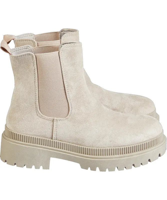 Naturfarbene Boots