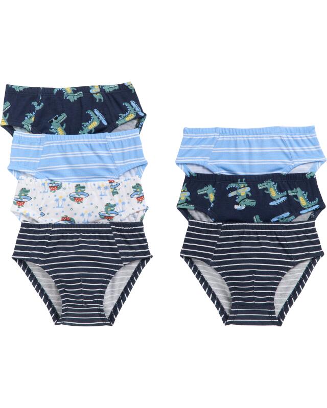Printed briefs for boys, navy (KiK Bedruckte Slips (dunkelblau)) — KiK, authentic German product in Morocco