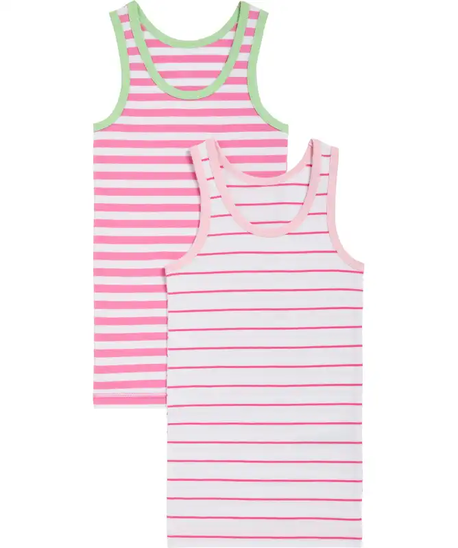 Gestreifte Unterhemden