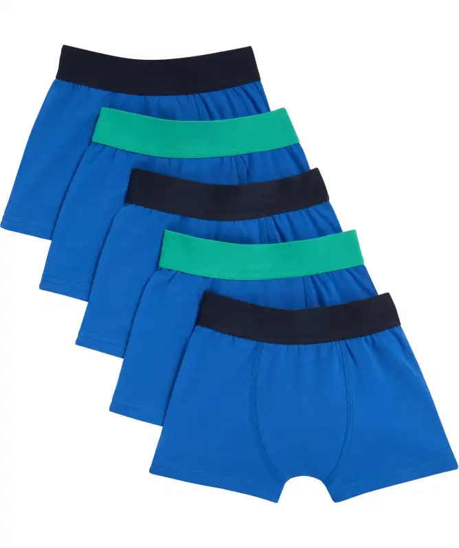 Retro boxerky s kontrastním pasem