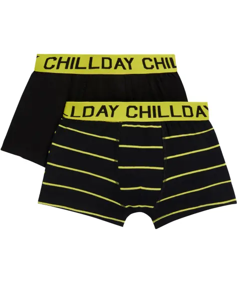 Retro Boxershorts mit Schriftzug