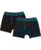 Retro Boxershorts schwarz