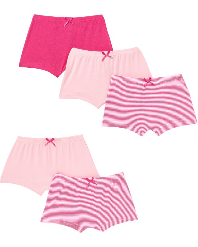 Shortys à nœud fille, rose vif (KiK Pantys mit Schleife (pink)) — KiK, produit allemand authentique au Maroc