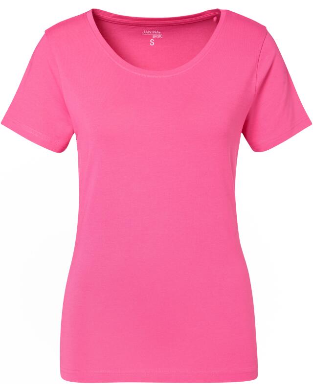 تيشيرت أساسي للنساء، فوشيا (KiK Basic T-Shirt (pink)) — KiK, منتج ألماني أصلي في المغرب