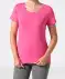 Basic tričko pink růžová