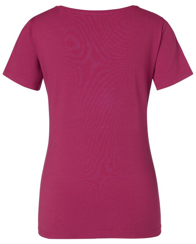 Basic T-shirt for women, berry (KiK Basic T-Shirt (beere)) — KiK, authentic German product in Morocco