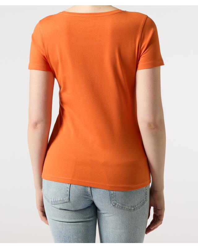 تيشيرت أساسي للنساء، برتقالي (KiK Basic T-Shirt (orange)) — KiK, منتج ألماني أصلي في المغرب