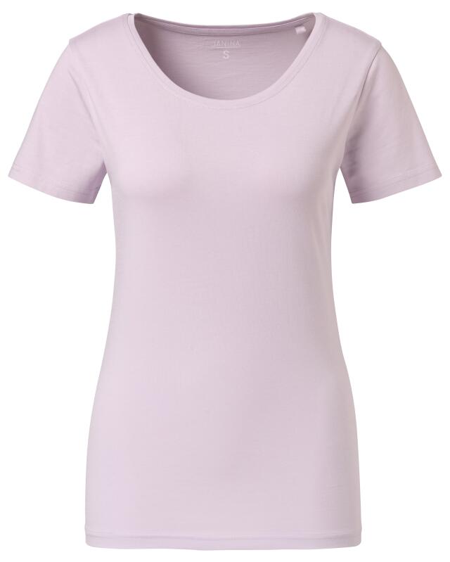 Basic T-shirt for women, lilac (KiK Basic T-Shirt (flieder)) — KiK, authentic German product in Morocco