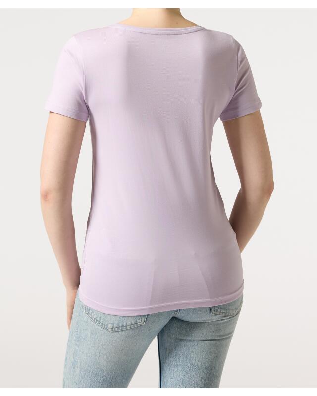 Basic T-shirt for women, lilac (KiK Basic T-Shirt (flieder)) — KiK, authentic German product in Morocco