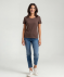 Basic T-Shirt braun