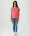 Basic T-Shirt Dunkelkoralle