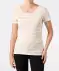 Gestreept T-shirt creme gestreept