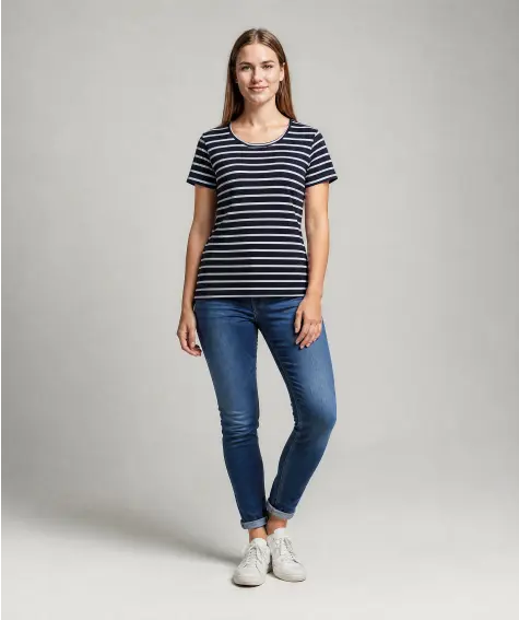Gestreiftes T-Shirt