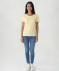 Gestreiftes T-Shirt gelb gestreift