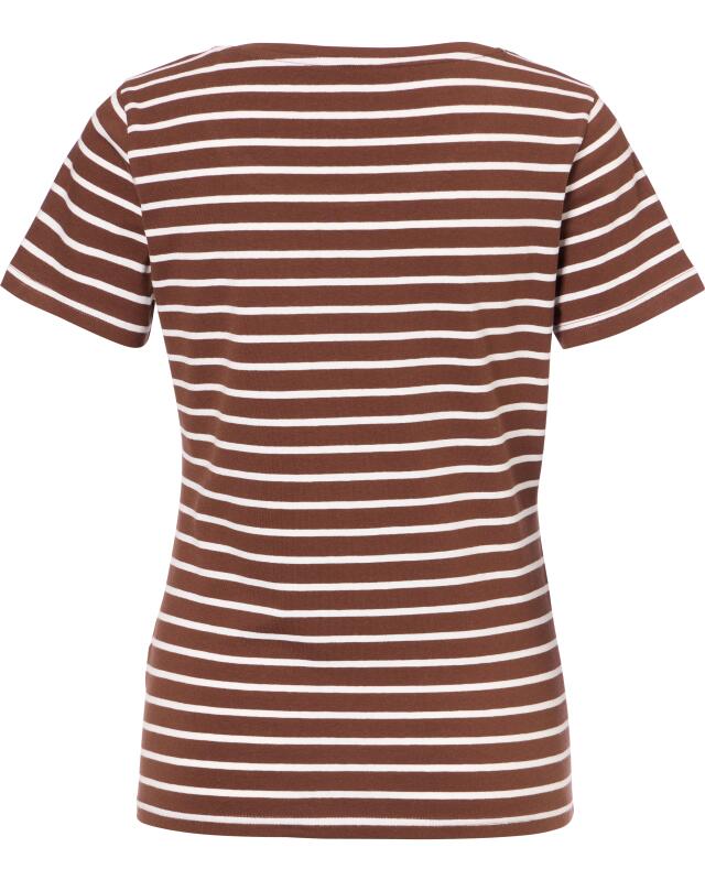 تيشيرت مخطط للنساء، بني مخطط (KiK Gestreiftes T-Shirt (braun gestreift)) — KiK, منتج ألماني أصلي في المغرب