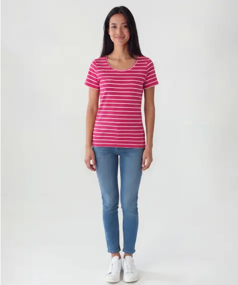 Gestreiftes T-Shirt